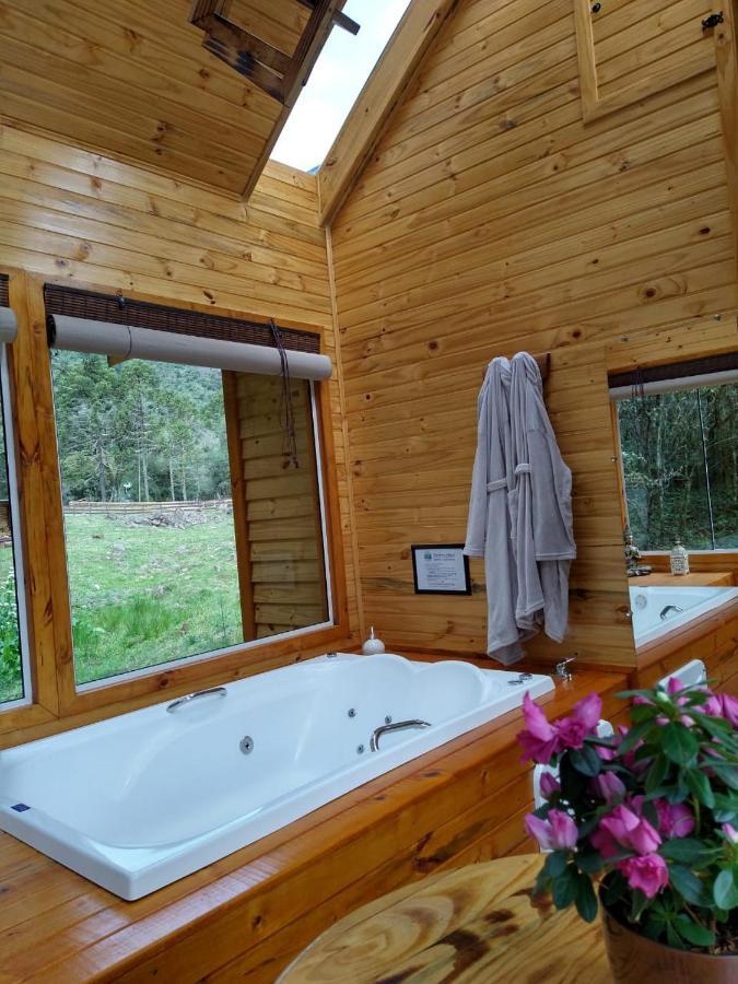 Chales Estancia Cachoeira Do Avencal Urubici Eksteriør bilde