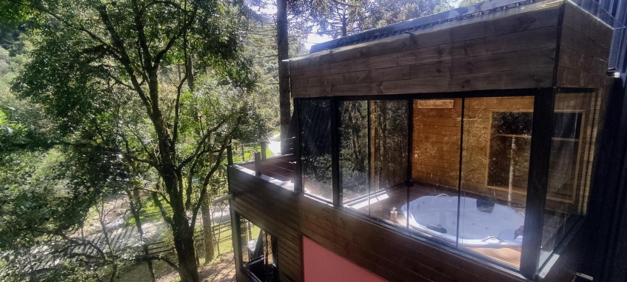 Chales Estancia Cachoeira Do Avencal Urubici Eksteriør bilde